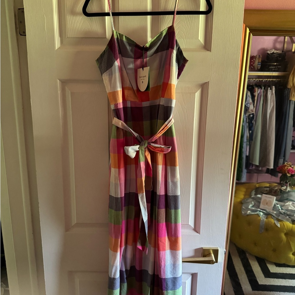 Kate Spade x Target Multicolor Plaid Dress Size Small